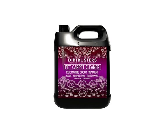 Paklāju tīrīšanas koncentrāts ar ģerānijas un kumelīšu smaržu DIRTBUSTERS, 5 litri