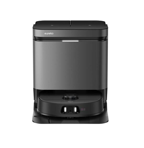 Robots putekļusūcējs Eureka J15 Pro Ultra, 16 200 Pa, Melns (Mitrā/sausā tīrīšana)