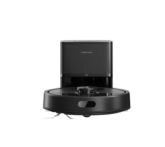 (Naujiena) Dulkių siurblys robotas Roborock Q7+, 10000Pa, Juodas (Sausas ir drėgnos valymo funkcijos)